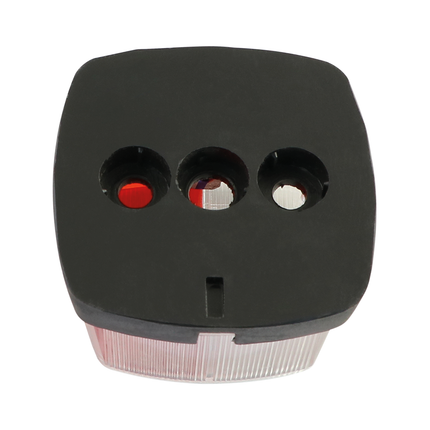Aspöck Umrissleuchte Squarepoint rot/weiss 12V - 215700007 - 1 - Stück Aspöck