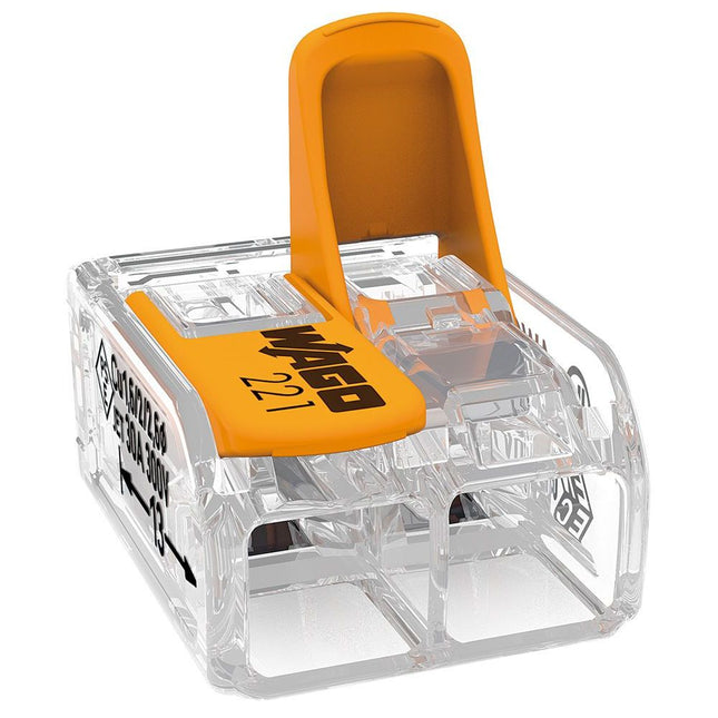 Verbindungsklemme 2-pol. bis 6.0 mm2