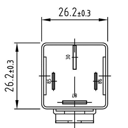 Wehrle Mini-Powerrelais 12 V 70 A - 1 - Stück Hischier Auto AG