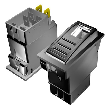 Schalter ohne Symboleinsatz