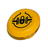Pneutron Emblem "Differentialsperre gelb" 24