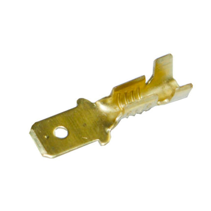 Flachsteckzungen blank 4.8mm