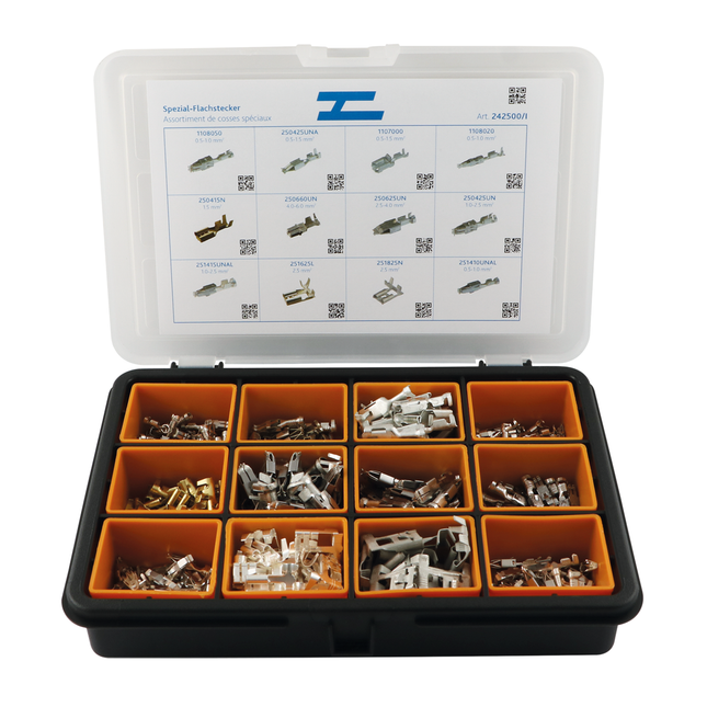 Sortiment Spezial-Flachstecker nicht isoliert 242500/I - Hischier Auto AG