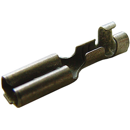 Flachsteckhülsen blank mit Nase 2.8/0.8