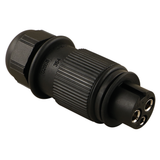 Stecker 3-pol. Typ Cobo mit Buchsenkontakten 25033200