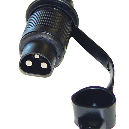 Stecker, 3-pol., Typ Cobo, mit Kappe