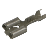 Flachsteckhülsen verzinnt mit Rastnase 6.3 mm 250615NE