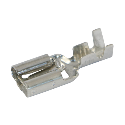 Flachsteckhülsen verzinnt mit Verriegelung 6.3mm 250625VG - Hischier Auto AG