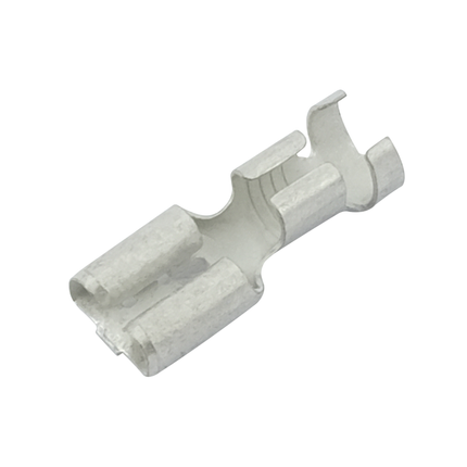 Flachsteckhülsen verzinnt mit Rastnase 6.3mm 250660VE - Hischier Auto AG