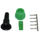 Stecker-Set 5-pol grün zu Ajba/Radex 25108000