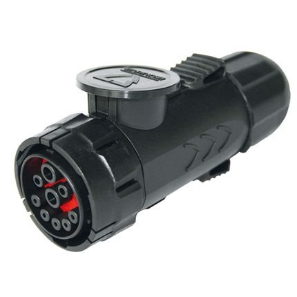 ISOBus-Stecker 9-pol. mit Zugentlastung