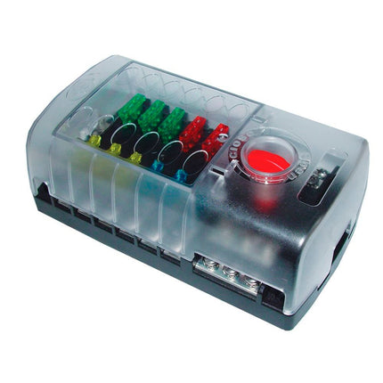 Sicherungsdose 12-pol und Masseverteiler