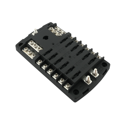 Sicherungsdose 12-pol und Masseverteiler