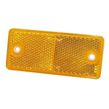 Rückstrahler 90x40mm gelb