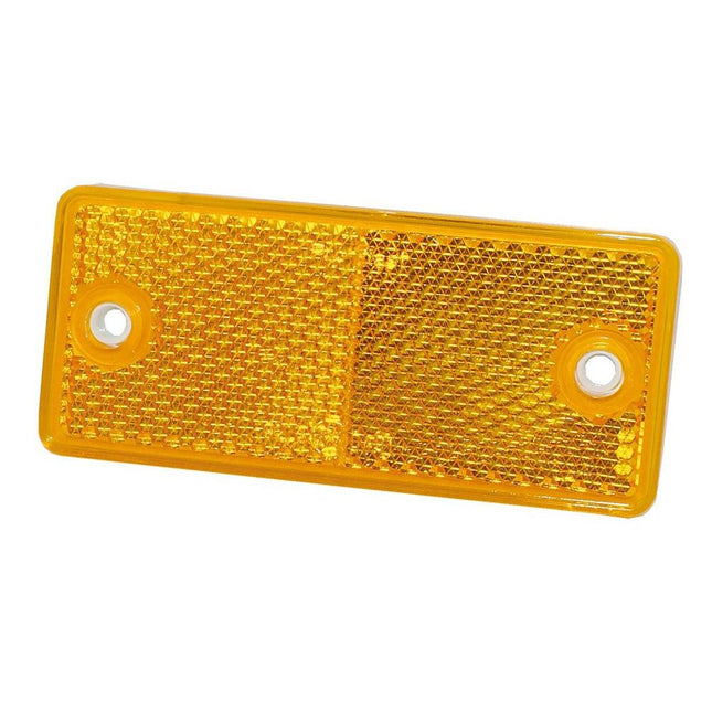 Rückstrahler 90x40mm gelb