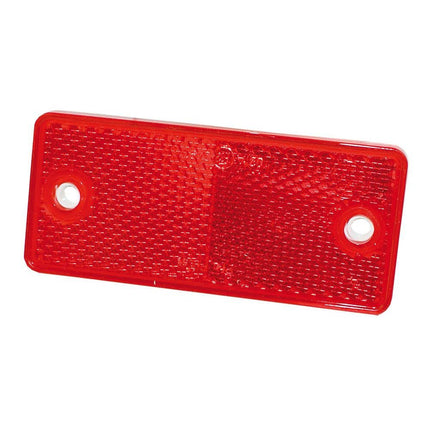 Rückstrahler 90x40mm rot
