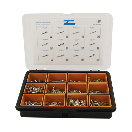 Rundstecker-Sortiment m. Arretierung