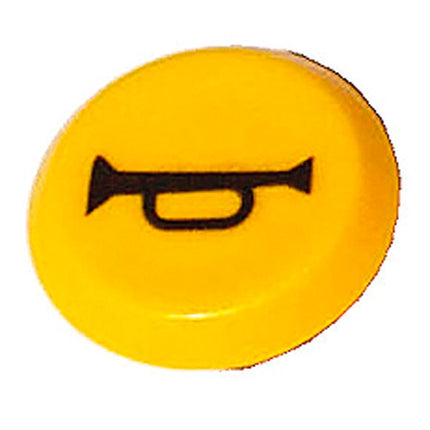 Pneutron Emblem "Horn gelb"