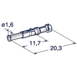 Rundstecker mit N.-1.5mm2 BMW/Ford 270115N
