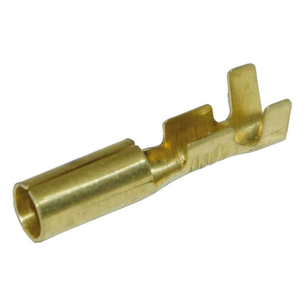 Rundsteckhülsen blank 4mm