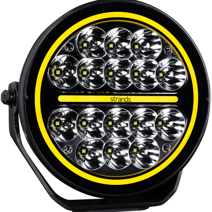 STRANDS SIBERIA XP LED-Fernscheinwerfer, 7’’ mit Positionslicht gelb/weiss und Offroad Modus - 1 - Stück STRANDS