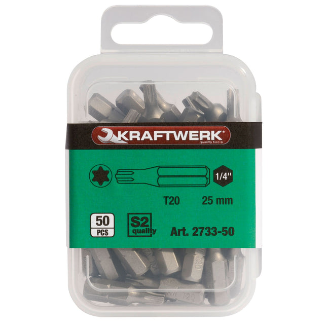 1/4 TX bit 25 mm T15, 50 Stück 2732-50 - Hischier Auto AG