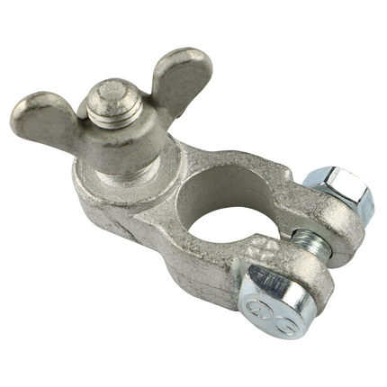 Batterieklemme pos. mit Flügelmutter M10