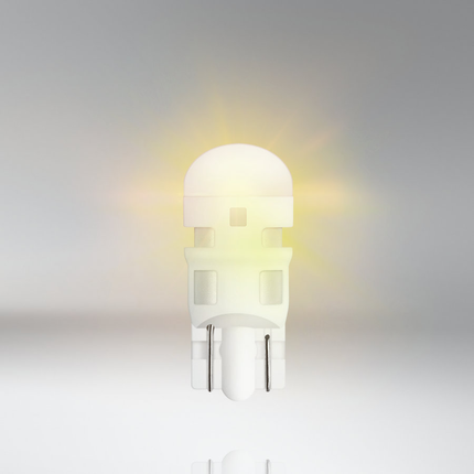 OSRAM - 2 Stk. LED-Lampen W2.1x9.5d 12 V gelb