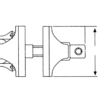 Stahl-Schraubstock 125 mm / 5 2962 - Hischier Auto AG