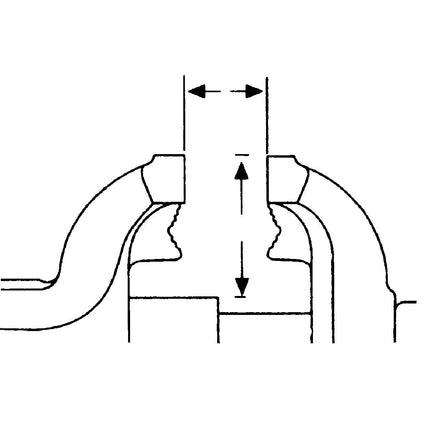 Stahl-Schraubstock 125 mm / 5 2962 - Hischier Auto AG