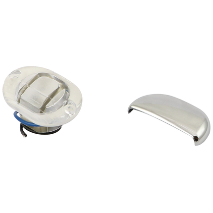 Hella Marine - LED-Stufenleuchte Verchromt blau 12/24 V - 1 - Stück Diverse