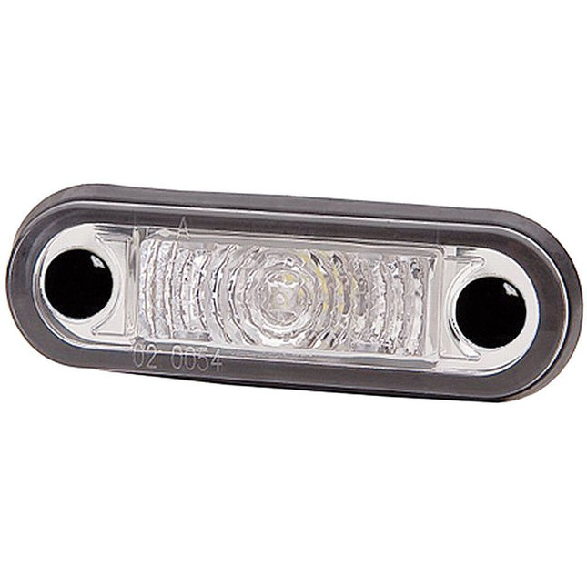 Hella LED-Positionsleuchte 12/24 V weiss - 2PF959590202 - 1 - Stück Hella