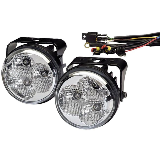 Hella - LED-Tagfahrleuchten-Set rund ø 90mm 2PT009599801 - Hischier Auto AG