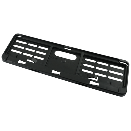 Kennzeichenhalter schwarz vorne