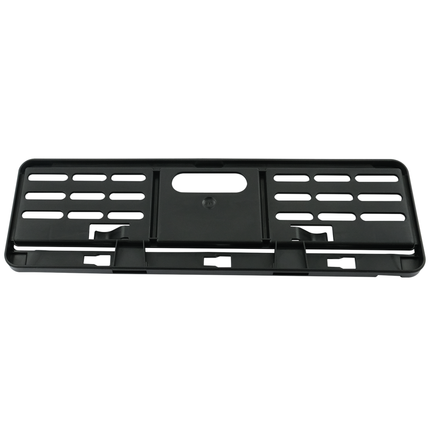 Kennzeichenhalter schwarz vorne