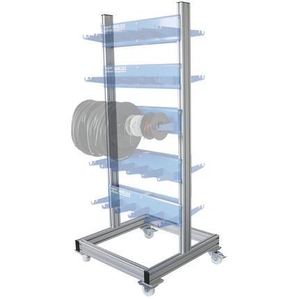 Spulenwagen für Kabelabrollvorrichtung 3004 - Hischier Auto AG