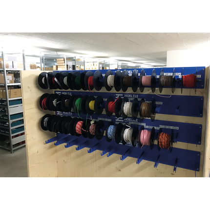 Kabelabrollvorrichtung für 5 Achsen