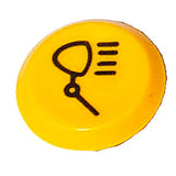 Pneutron Emblem "Arbeitsscheinw. gelb" 30ge