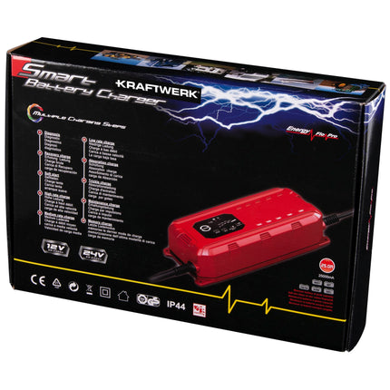 Smart-Batterie-Ladegerät 12/24 V 25 A 31314 - Hischier Auto AG