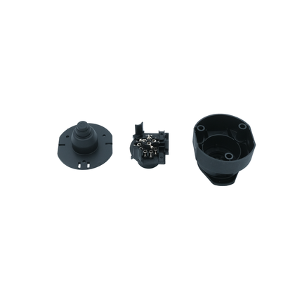 Steckdose 13-pol. 12 V, seitlich flach