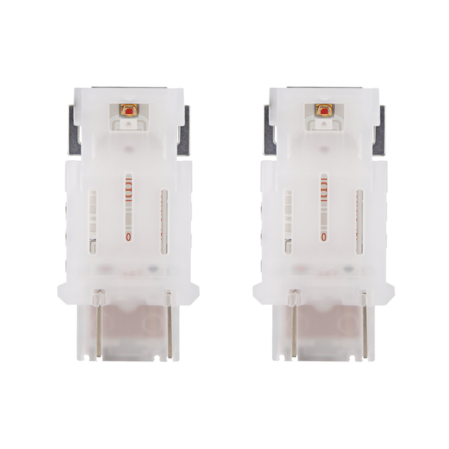 OSRAM - 2 x LED-Glassockellampen W2.5x16q 12 V Red