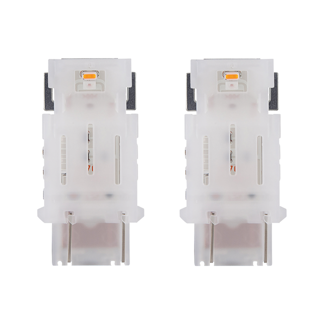 OSRAM - 2 x LED-Glassockellampen W2.5x16q 12 V gelb