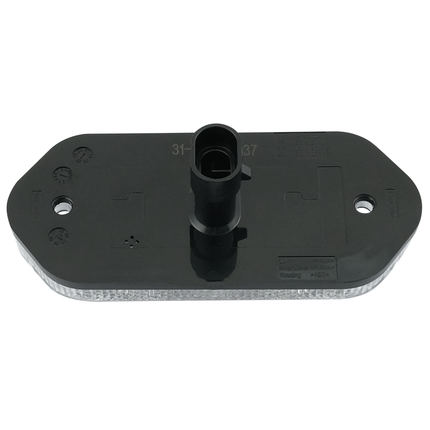 Aspöck Flatpoint IV weiss 12/24 V, AMP Superseal 2 pol. männlich, weisse Lichtscheibe - 317444031 - 1 - Stück Aspöck
