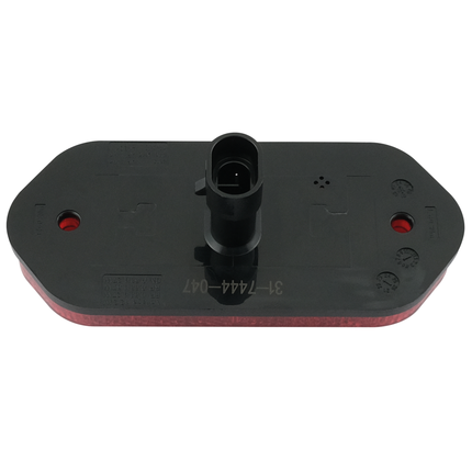 Aspöck Faltpoint IV rot 12/24 V, AMP Superseal 2 pol. männlich, rote Lichtscheibe - 317444041 - 1 - Stück Aspöck