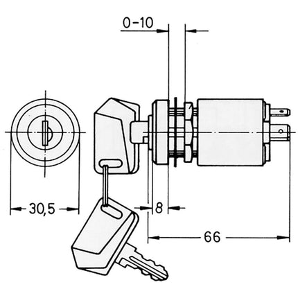 Merit Zünd-Startschalter 01 46 44