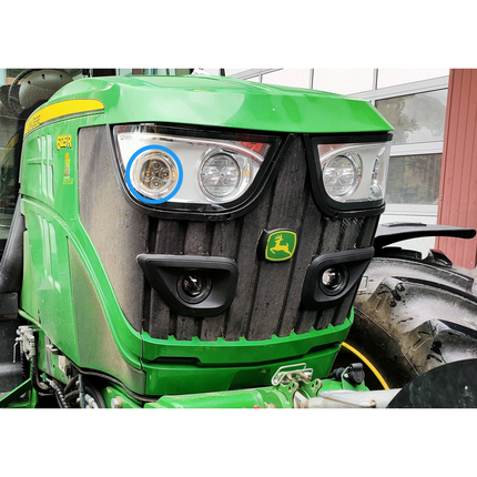 LED Arbeitsscheinwerfer Einbau John Deere 12 V