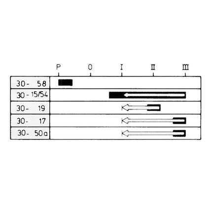 Glüh-Startschalter Typ Merit mit Kragenschlüssel