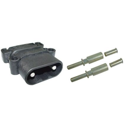 DIN Steckdose 2-pol 16 mm2 80 A