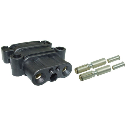 DIN Stecker 2-pol 16 mm2 80 A