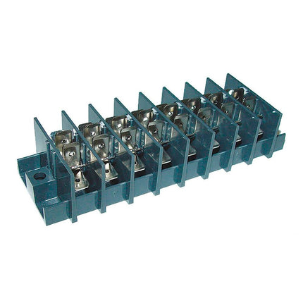 Flachsteckleiste 8-pol mit je 6 Anschlüssen